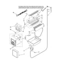 Maytag MFF2558VEM10 icemaker parts, optional parts diagram