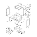 Whirlpool RF110AXSQ3 chassis parts diagram