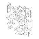 Whirlpool WERP4120SB2 chassis parts diagram