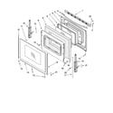 Whirlpool WERP4120SB2 door parts, optional parts (not included) diagram