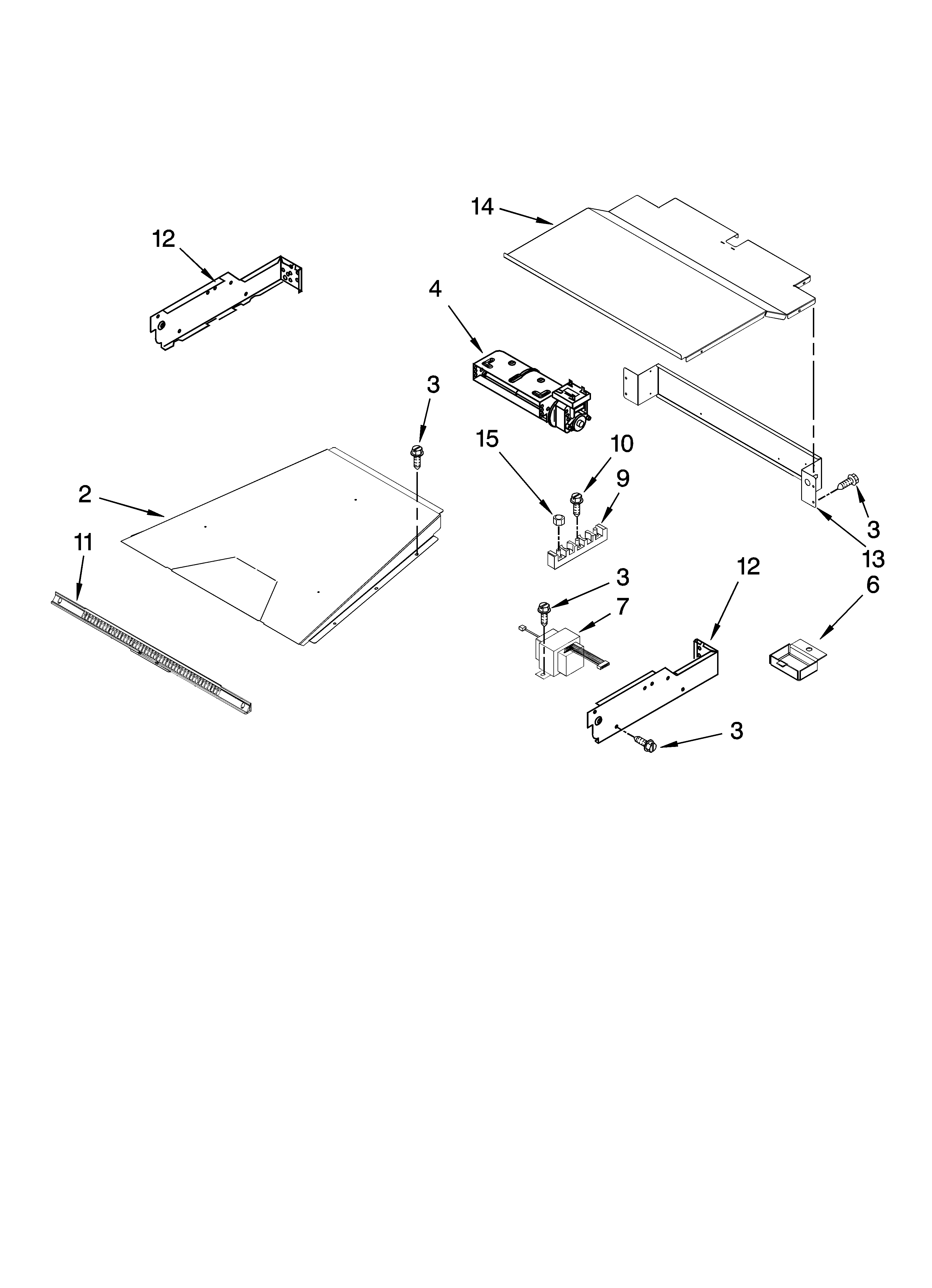KitchenAid KEBS107SBL02 top venting parts, optional parts diagram