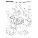 KitchenAid KEBS277SBL02 oven parts diagram