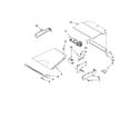 KitchenAid KEBS278SBL02 top venting parts, optional parts (not included) diagram