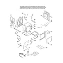 KitchenAid KGRK201TWH0 chassis parts diagram