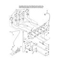 KitchenAid KGRK201TWH0 manifold parts diagram