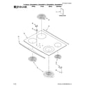 Jenn-Air JEC8430BDS10 cooktop parts diagram