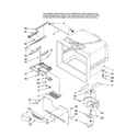 Maytag MFD2562VEB10 freezer liner parts diagram