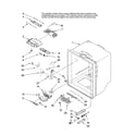 Maytag MFD2562VEB10 refrigerator liner parts diagram