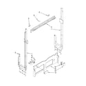 Whirlpool DU018DWTQ0 frame parts diagram
