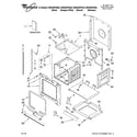 Whirlpool RBS305PRQ02 oven parts diagram