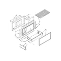Jenn-Air JB36PPFXRB00 freezer door and basket parts diagram