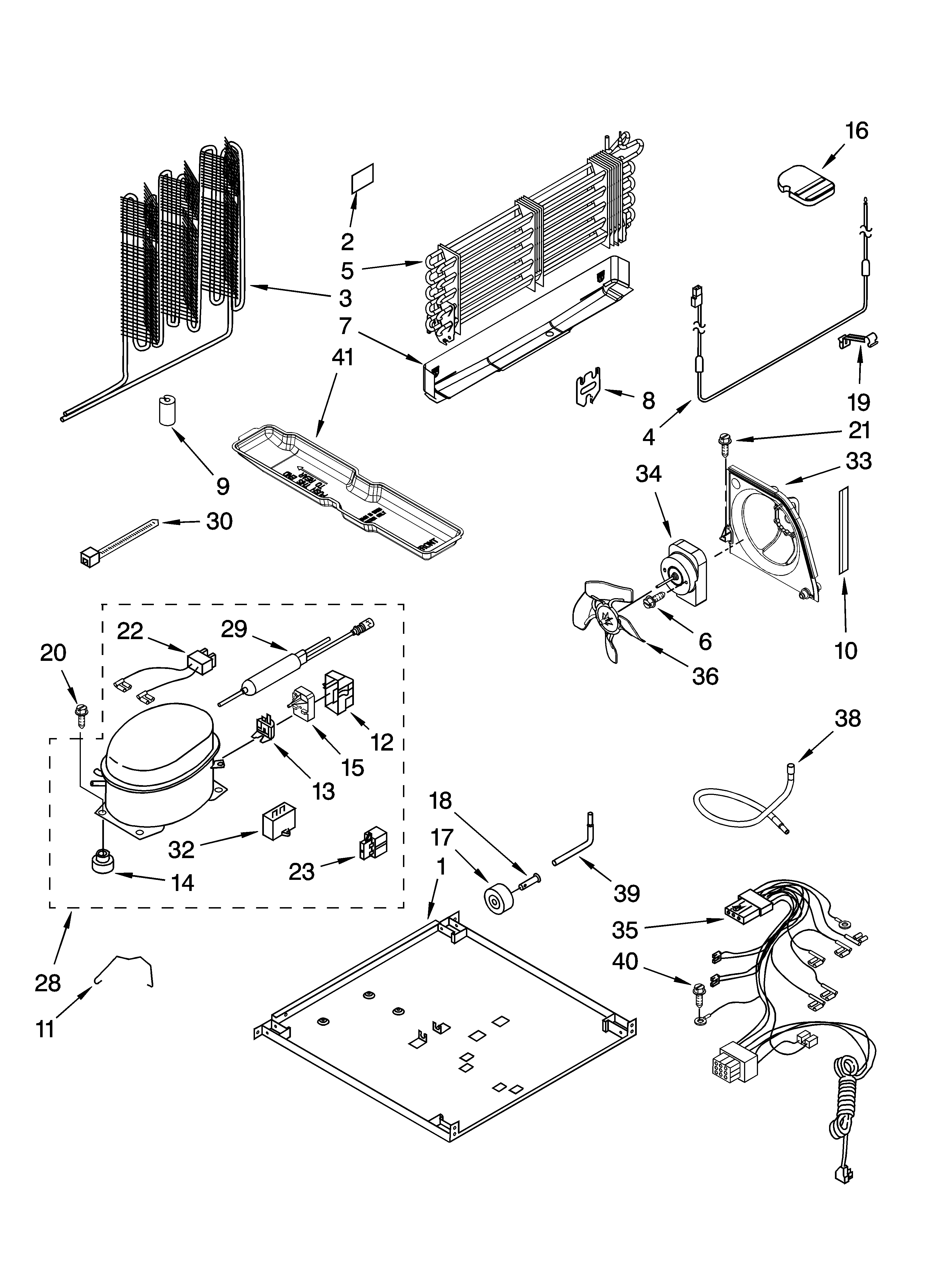 Whirlpool ER9FHKXVS01 unit parts diagram