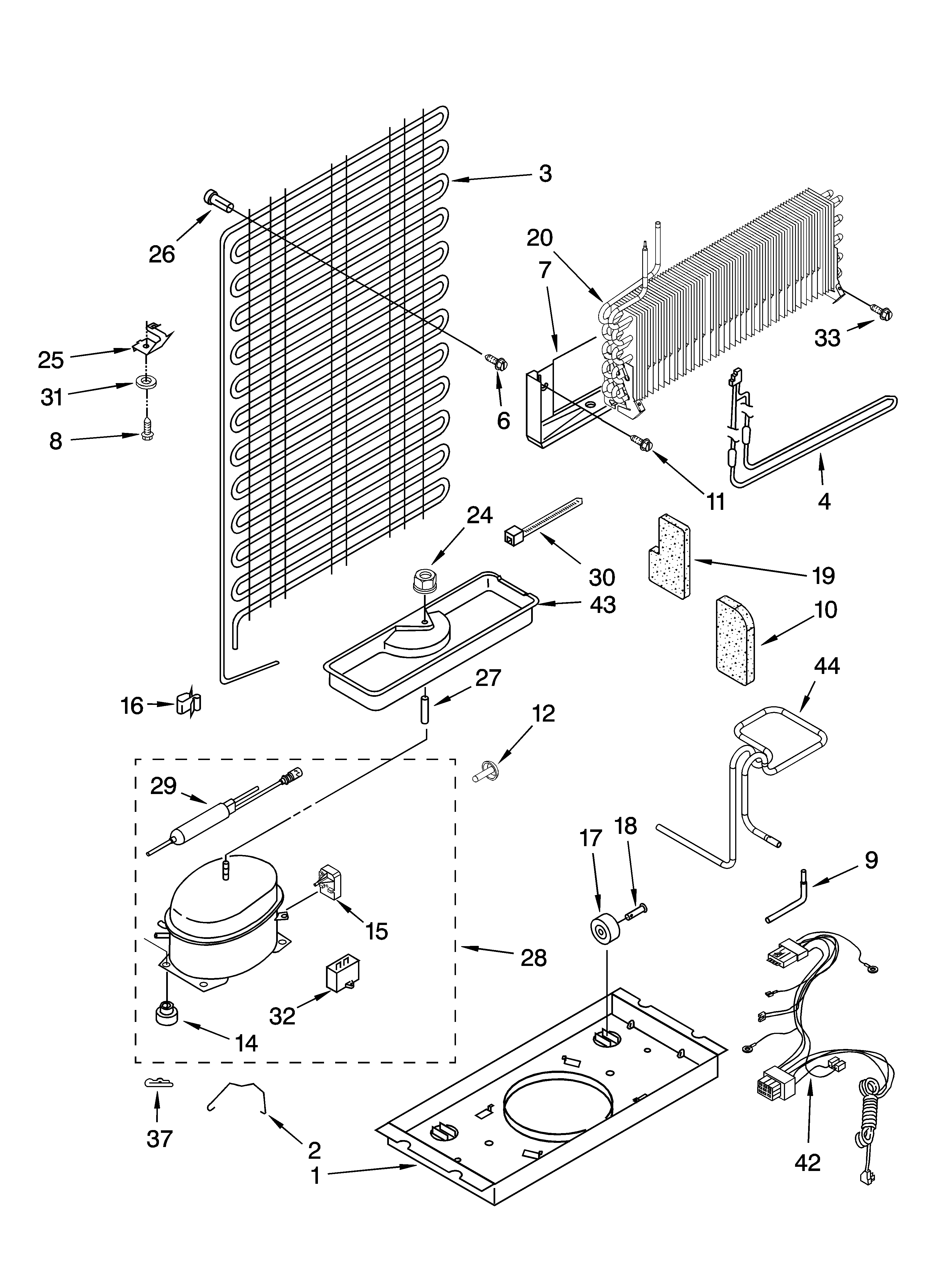 Ikea IR8GSMXRS03 unit parts diagram