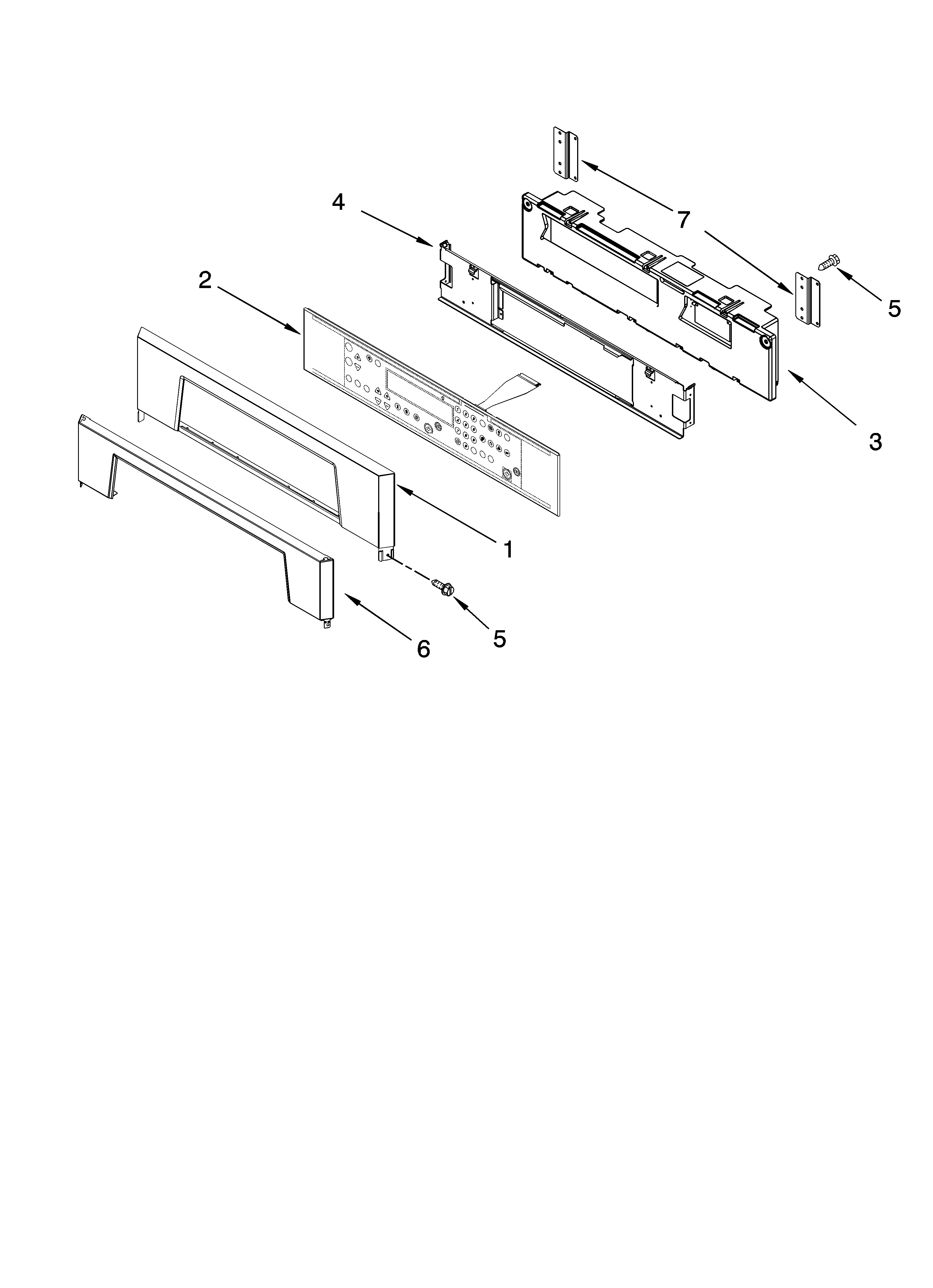 Whirlpool GBS309PVQ00 control panel parts diagram