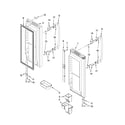 Whirlpool GX5SHTXVB00 refrigerator door parts diagram