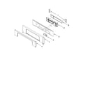 Whirlpool GBD309PVQ00 control panel parts diagram