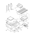 Whirlpool GR2FHMXVY01 shelf parts diagram