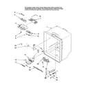 KitchenAid KFCS22EVMS00 refrigerator liner parts diagram