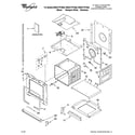 Whirlpool RBD277PVQ00 lower oven parts diagram