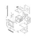 Whirlpool RBD307PVS00 upper oven parts diagram