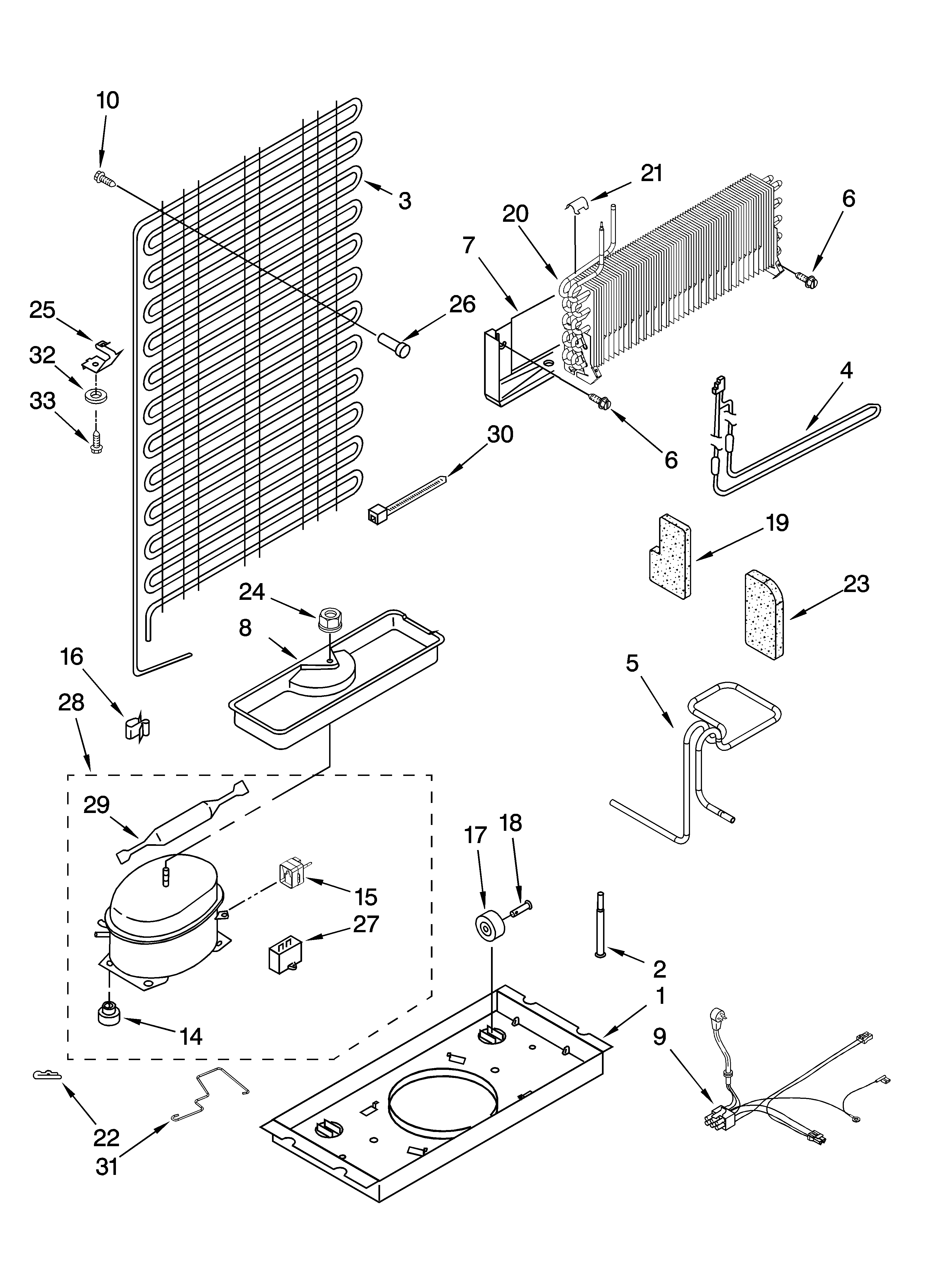 Maytag EMT8002S00 unit parts diagram
