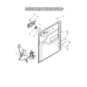 Maytag MDB8601AWS10 door and latch parts diagram