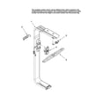 Maytag MDB8601AWS10 upper wash and rinse parts, optional parts (not includ diagram