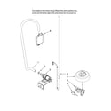Amana ADB2500AWB40 fill and overfill parts diagram
