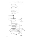 KitchenAid 4KPCG100ER1 pedestal jar assembly parts diagram