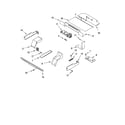 KitchenAid KEBC167MSS04 top venting parts, optional parts diagram
