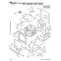 Whirlpool RBD245PRT03 lower oven parts diagram