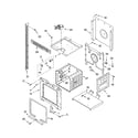 Whirlpool RBD245PRT03 upper oven parts diagram