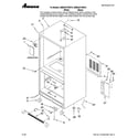Amana ABB2227VEW10 cabinet parts diagram