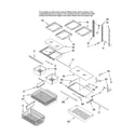Amana ABB2227VEW10 shelf parts diagram
