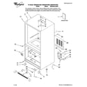 Whirlpool GB9SHDXVB00 cabinet parts diagram