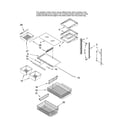 Whirlpool GB9SHDXVB00 shelf parts diagram