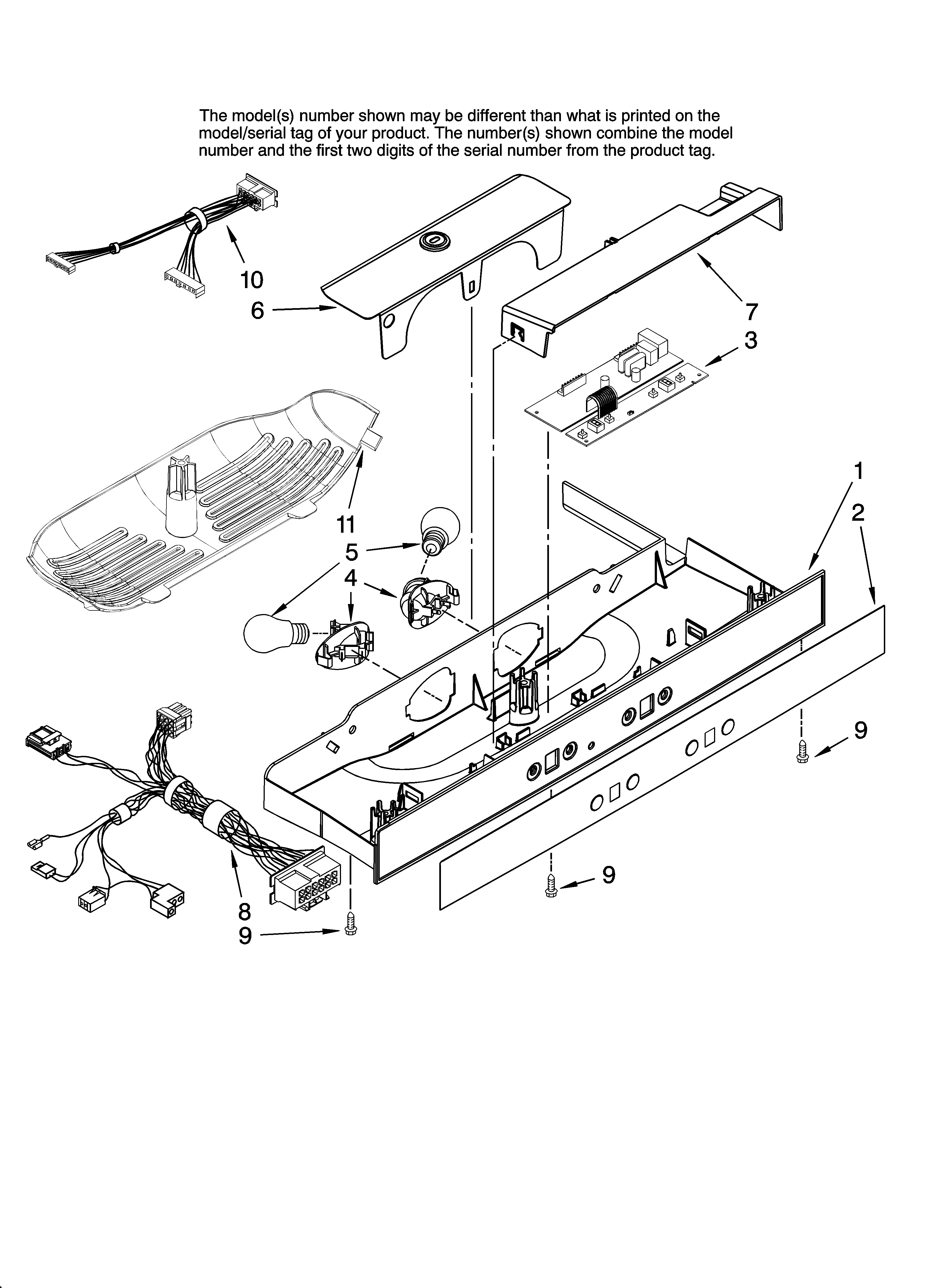 Maytag GZ2626GEKB13 control parts diagram
