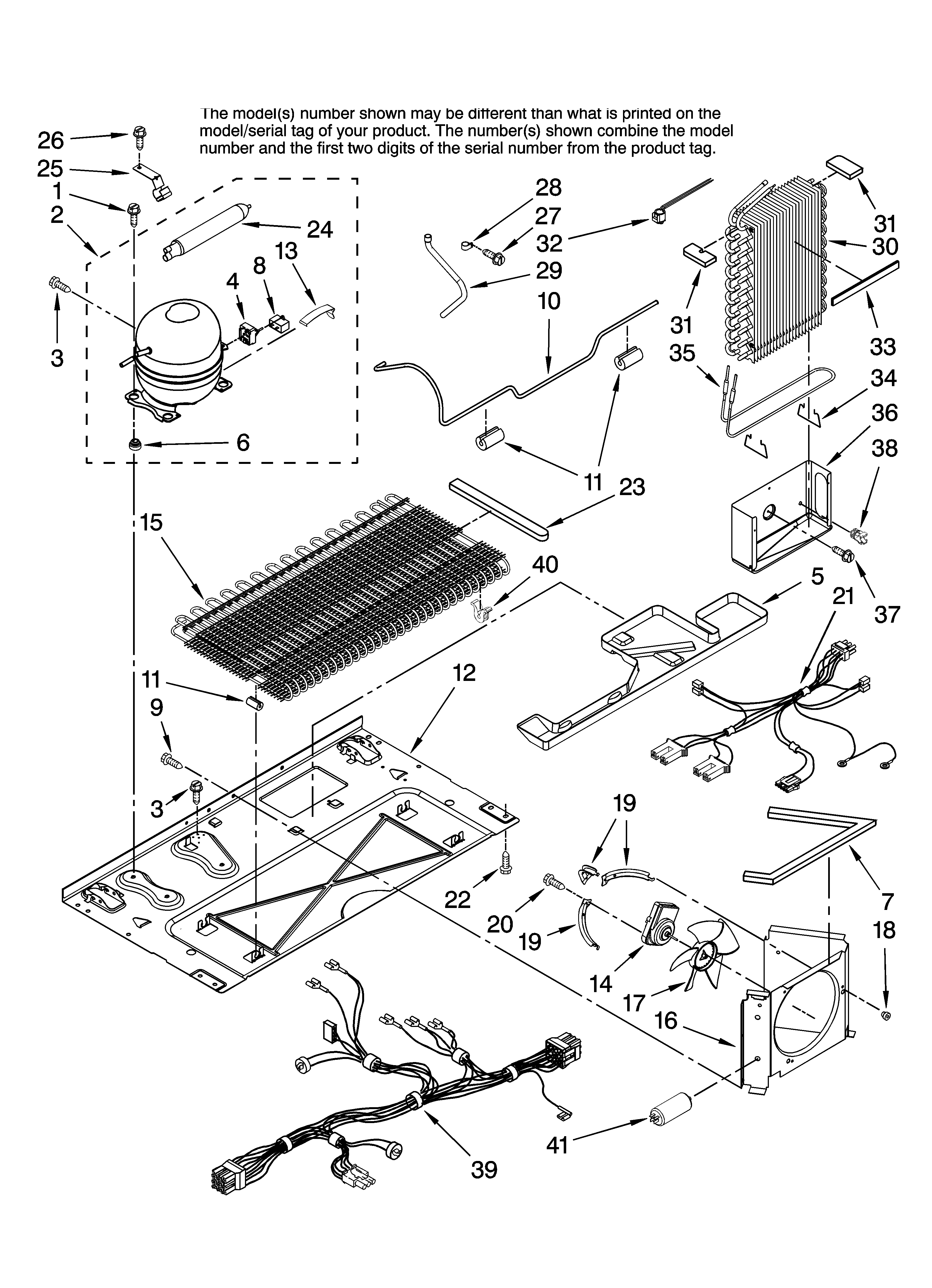 Maytag GZ2626GEKB13 unit parts diagram