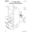 Maytag MBB1957VEW10 cabinet parts diagram