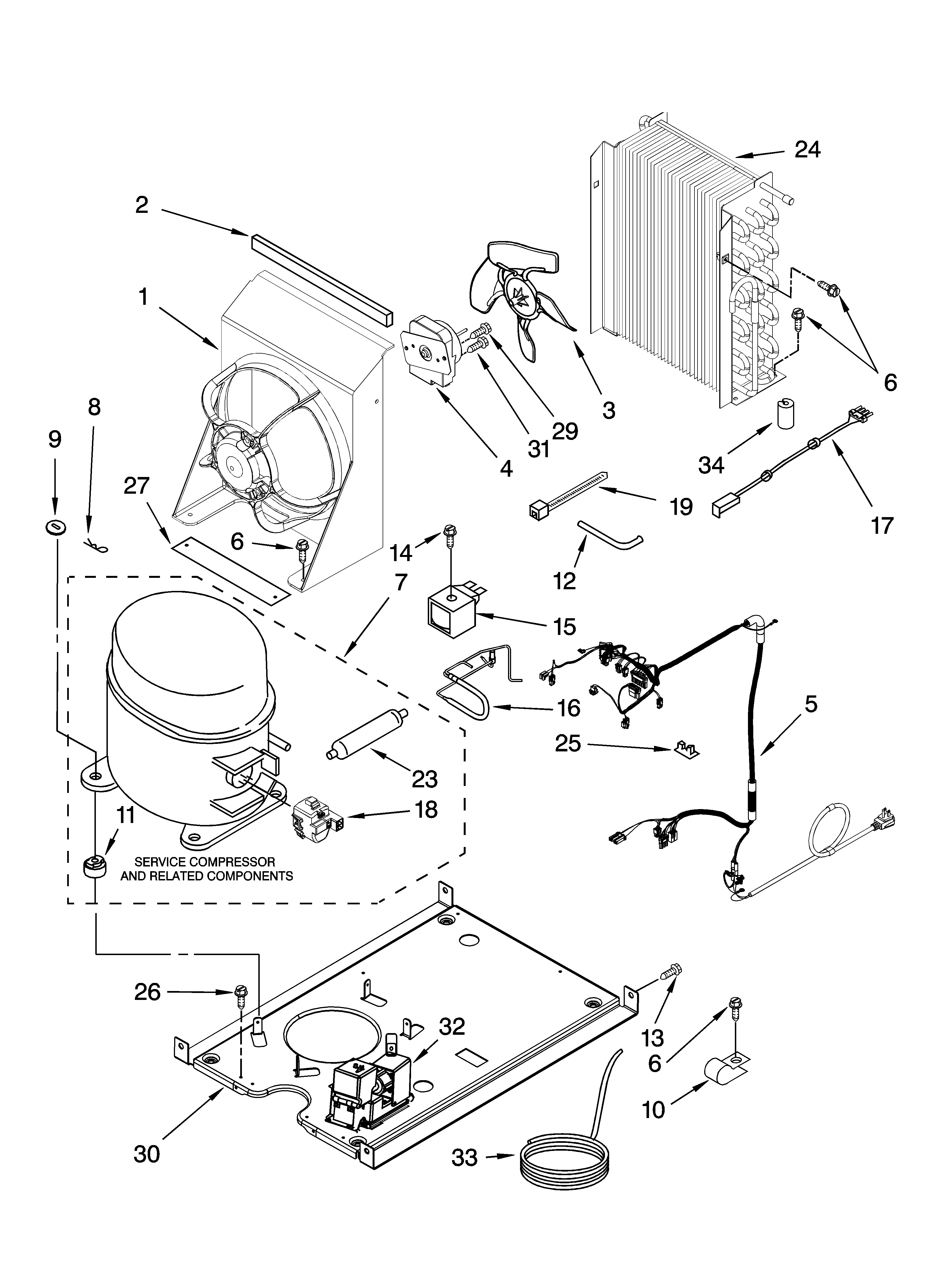 KitchenAid KUIS18PNTW2 unit parts, optional parts diagram