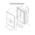 Maytag PBB1951HEW14 refrigerator door parts diagram