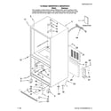 Maytag GB5526FEAW10 cabinet parts diagram