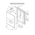 Maytag GB5526FEAW10 refrigerator door parts diagram