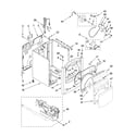 Whirlpool WGD6400SW2 cabinet parts diagram