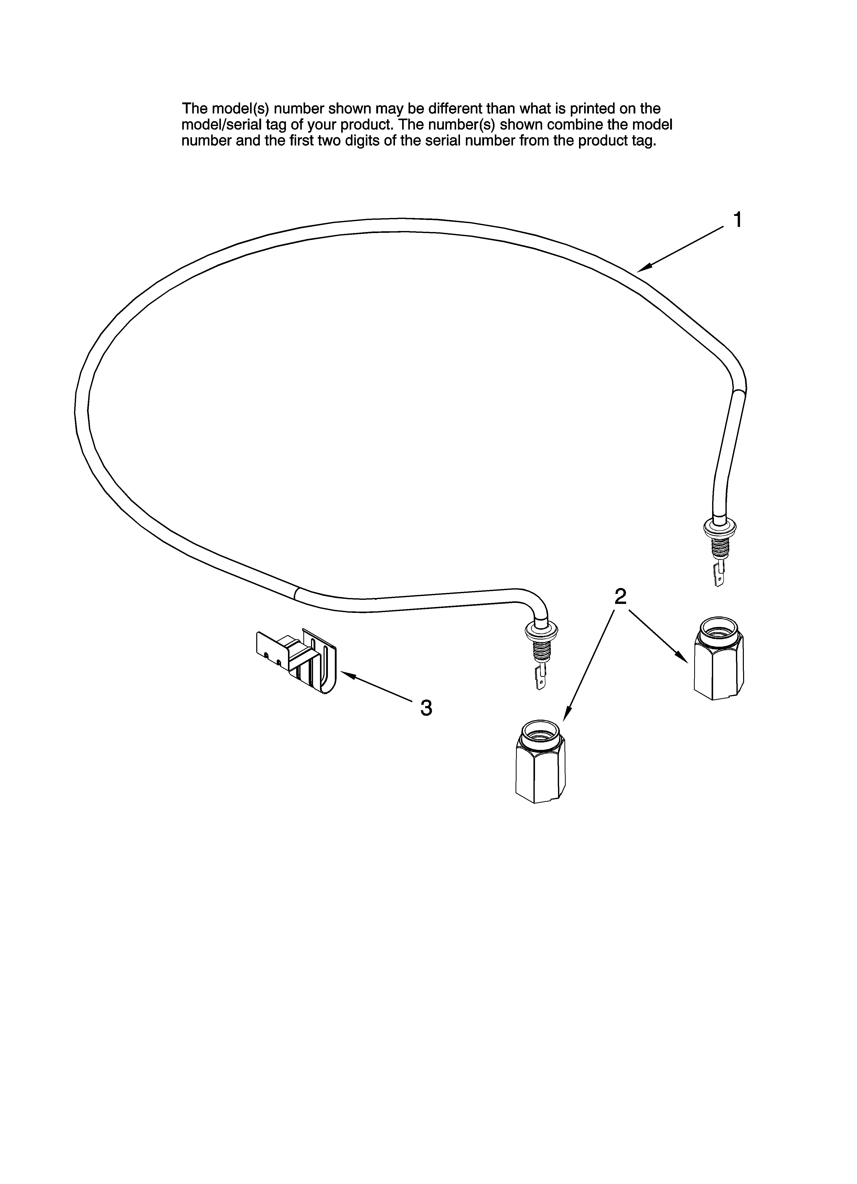 Amana ADB1500AWS0 heater parts diagram