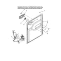 Maytag MDBH945AWQ0 door and latch parts diagram