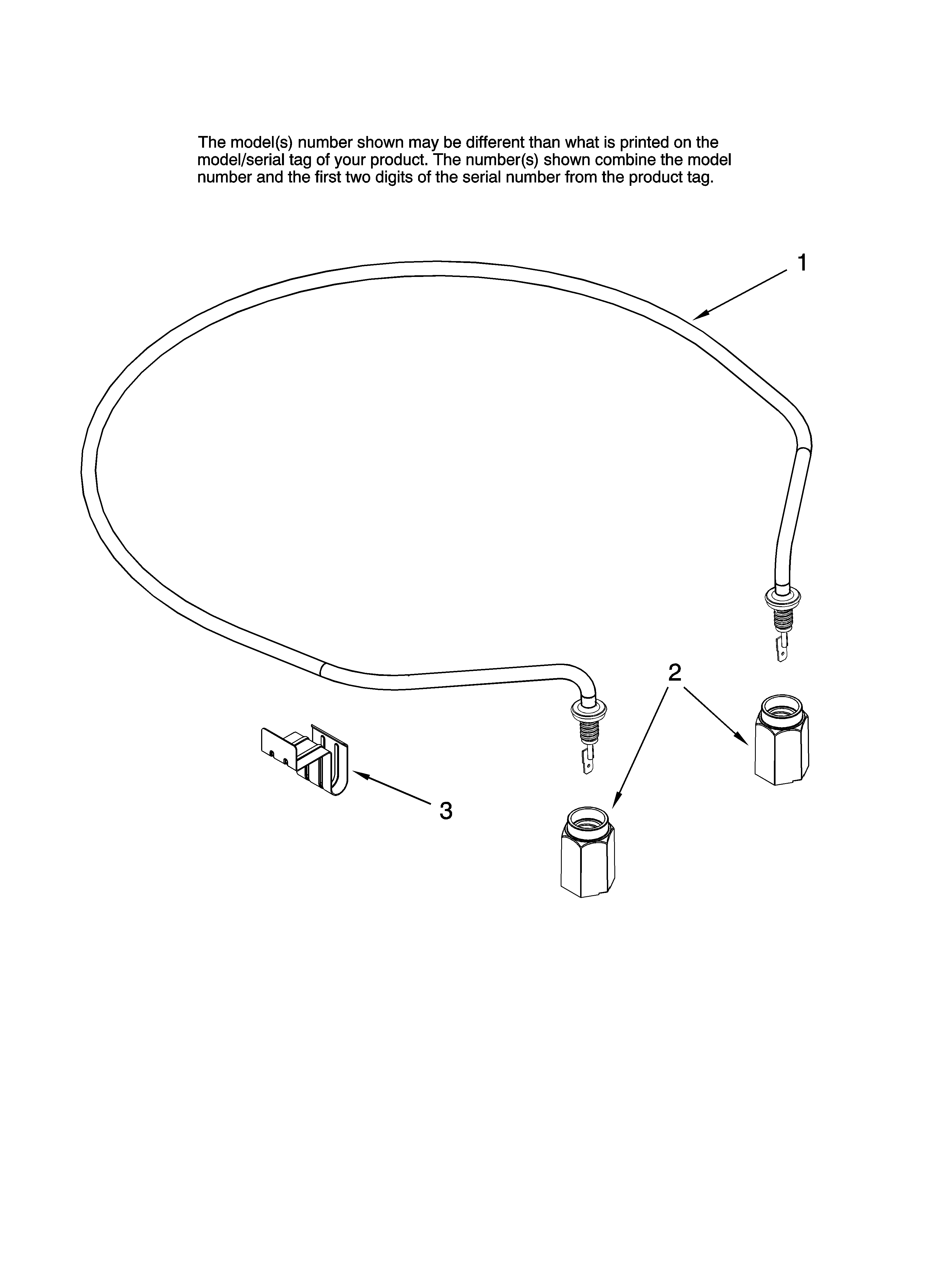 Maytag MDBH965AWB41 heater parts diagram