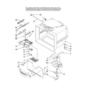 Amana AFD2535DEQ14 freezer liner parts diagram