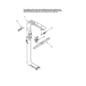 Maytag MDB4651AWB42 upper wash and rinse parts, optional parts (not includ diagram