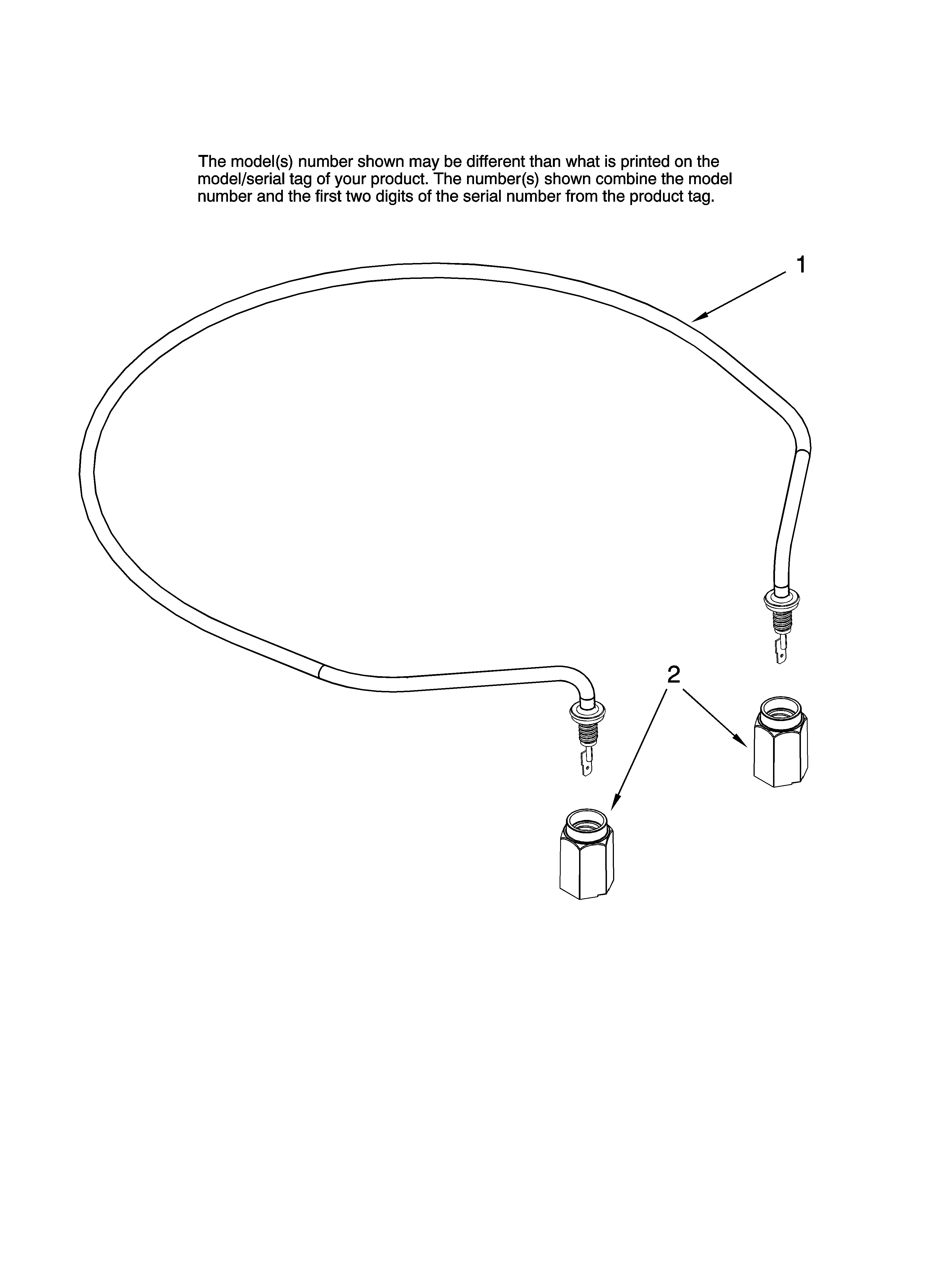 Maytag MDBH980AWS41 heater parts diagram